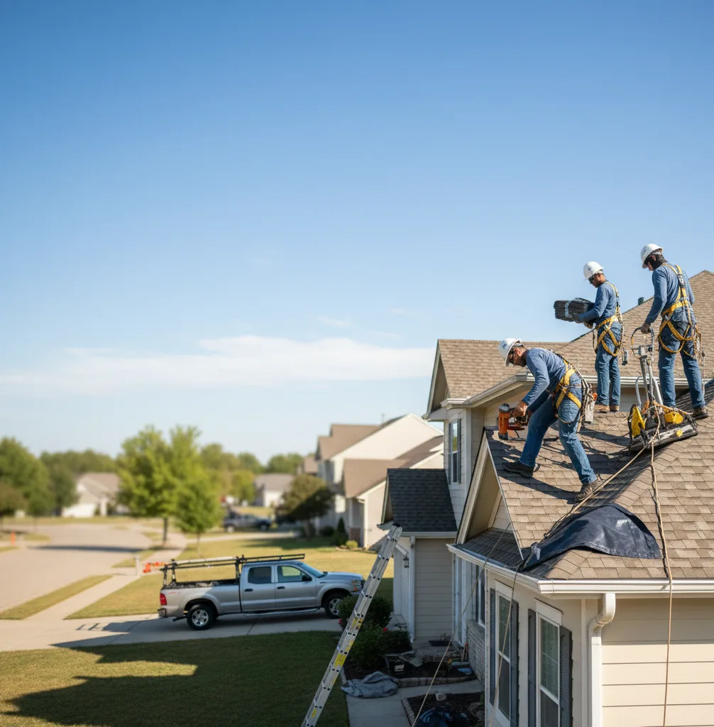 Roof Repair in Saranac